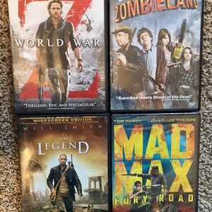Apocalyptic movies set of 4